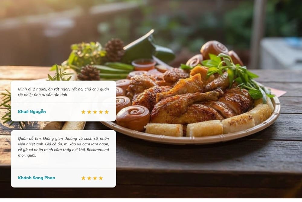 Không gian quán sạch sẽ, rộng rãi, bày trí gọn gàng, mang đến trải nghiệm ẩm thực thoải mái